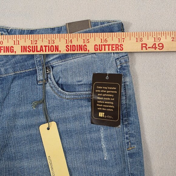 KUT from the Kloth Jeans Womens 8 Denim Katy Boyfriend NWT - Picture 10 of 16